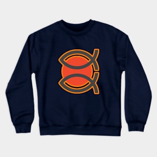 twin fish Crewneck Sweatshirt